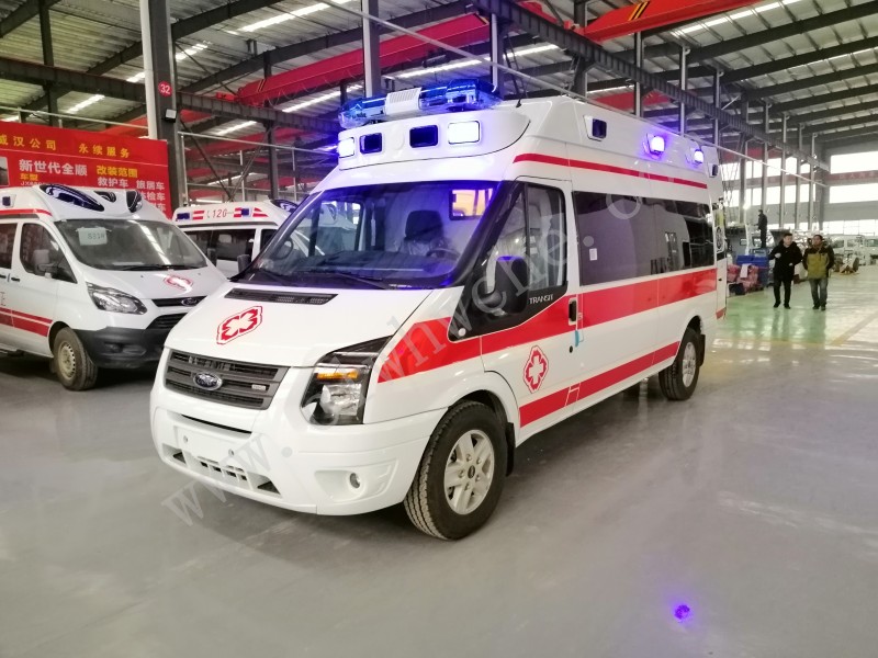 福特新世代V348監護型凸臺救護車